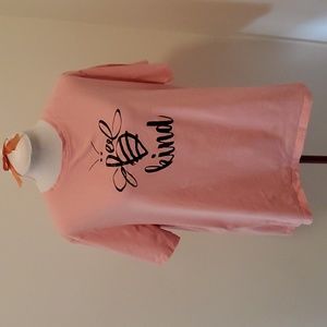 📣5 for $20!📣 SHEIN 'Bee Kind' Pink T-shirt  3XL, GUC